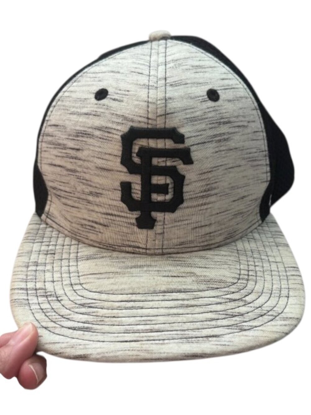 47 Brand San Francisco Giants Hat Unisex Adjustable Snapback Black Baseball